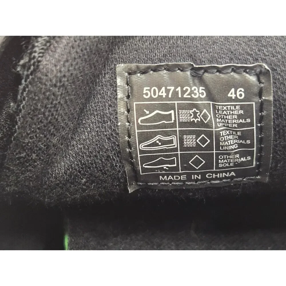 BOSS Hugo Boss Lighter Low Top Sneakers Men's EU 46 US 13 Black 50471236 Shoes